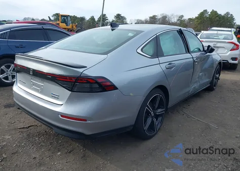 2025 Honda Accord Hybrid Sport из США, поврежденный, VIN 1HGCY2F56SA080309